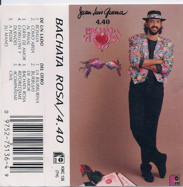 Juan Luis Guerra 4.40 : Bachata Rosa (Cass, Album)