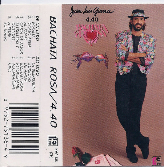 Juan Luis Guerra 4.40 : Bachata Rosa (Cass, Album)