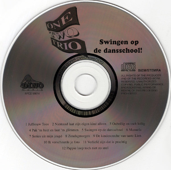 One Two Trio : Swingen Op De Dansschool (CD, Comp)
