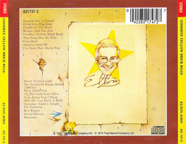Elton John : Goodbye Yellow Brick Road (2xCD, Album, RE)