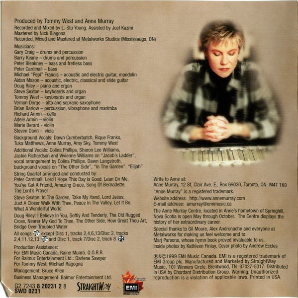 Anne Murray : What A Wonderful World - 26 Inspirational Classics (2xCD, Album)
