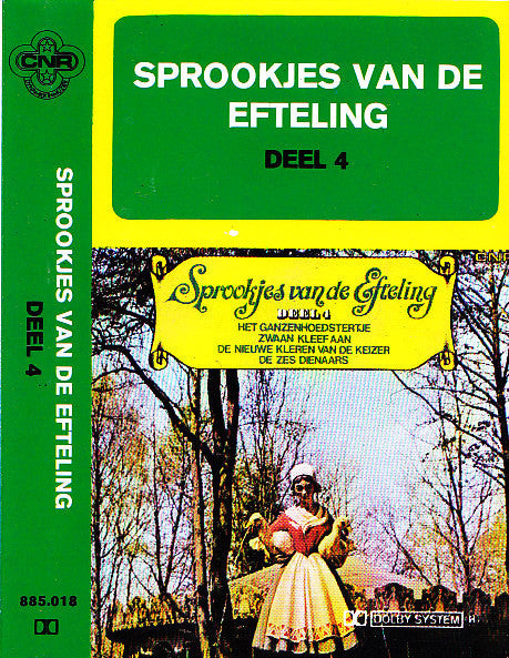 Various : Sprookjes Van De Efteling - Deel 4 (Cass, Album, RE)