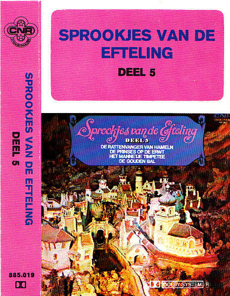 Various : Sprookjes Van De Efteling, Deel 5 (Cass, Album, RE)