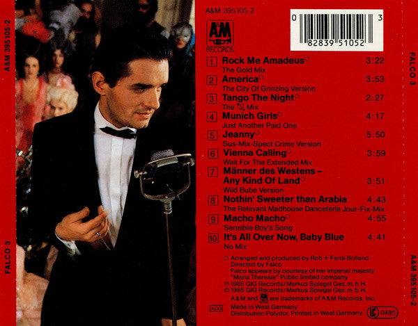 Falco : Falco 3 (CD, Album)