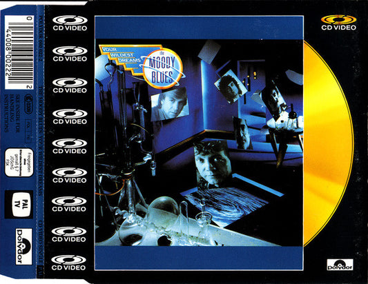 The Moody Blues : Your Wildest Dreams (CDV, 5", Single, PAL)