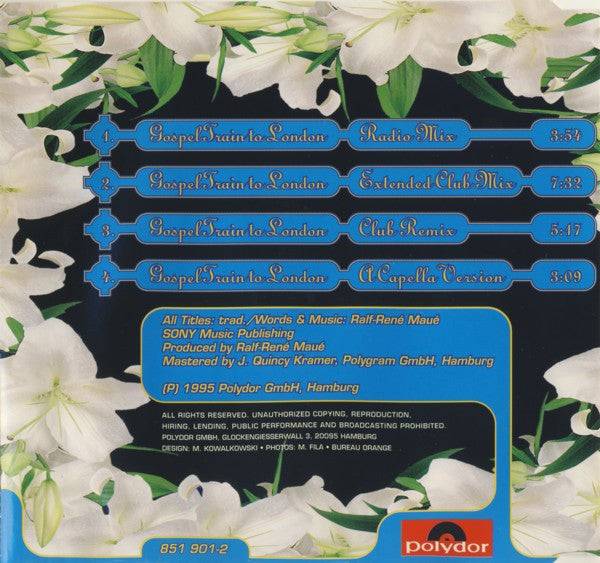 London Boys : Gospel Train To London (CD, Maxi)