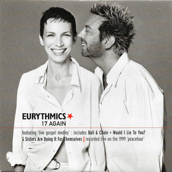 Eurythmics : 17 Again (CD, Single, Car)