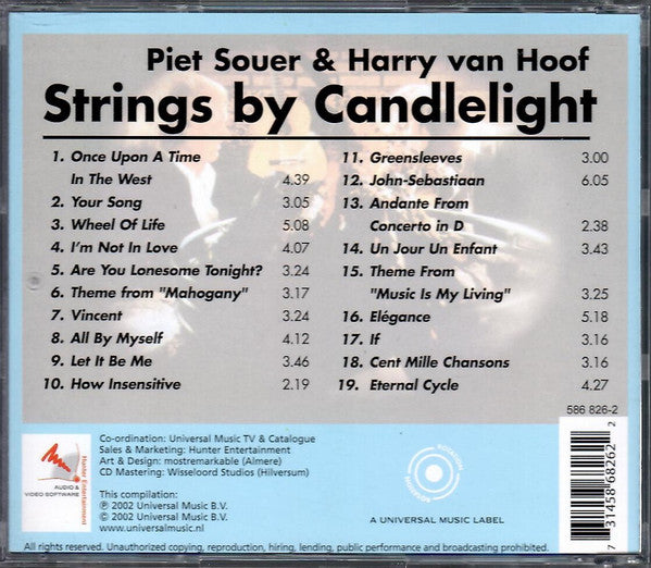 Harry van Hoof / Piet Souer : Strings By Candlelight (CD, Album, RE)
