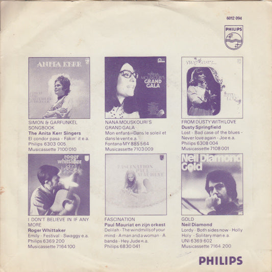 Sandra & Andres : Those Words / Isn't It A Very Good Thing (7", Single)