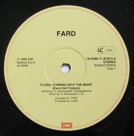 Fard (2) : Flash!, Running Into The Night (12")