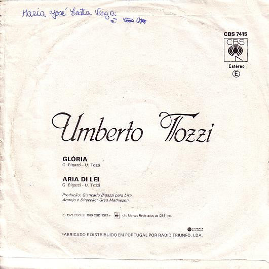 Umberto Tozzi : Gloria (7", Single)