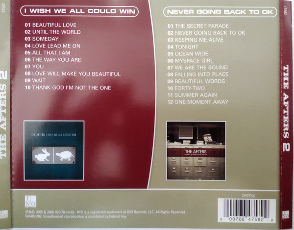 The Afters : I Wish We All Could Win / Never Going Back To Ok (2xCD, Comp)