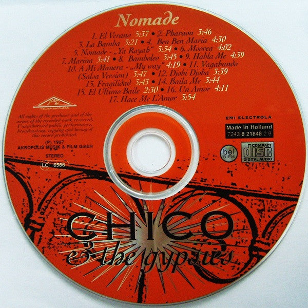 Chico & The Gypsies : Nomade (CD, Album)