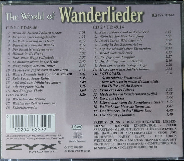 Various : The World Of Wanderlieder (2xCD, Comp)