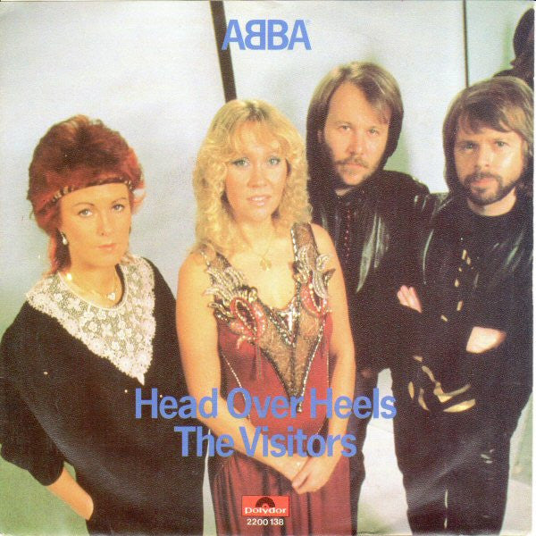 ABBA : Head Over Heels / The Visitors (7", Single)