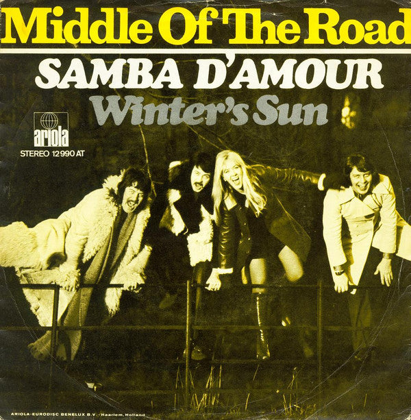 Middle Of The Road : Samba D'Amour (7", Single, Pus)