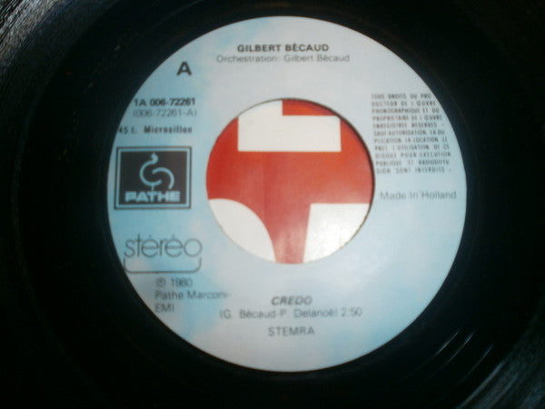 Gilbert Bécaud : Credo (7", Single)