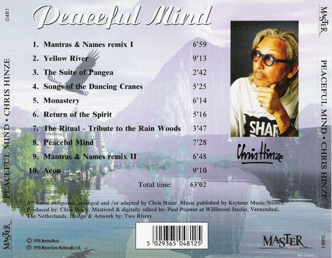Chris Hinze : Peaceful Mind - Music For Inner Balance (CD, Album)