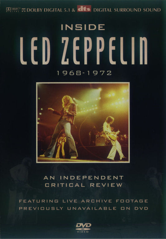 Led Zeppelin : Inside Led Zeppelin 1968-1972 (An Independent Critical Review) (DVD)