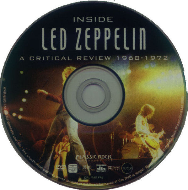 Led Zeppelin : Inside Led Zeppelin 1968-1972 (An Independent Critical Review) (DVD)