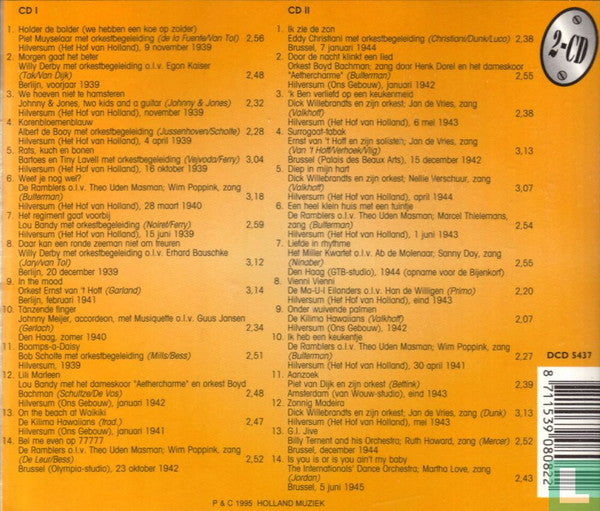 Various : Nederland '40/'45: 28 Liedjes Van Mobilisatie Tot Bevrijding (CD, Comp)