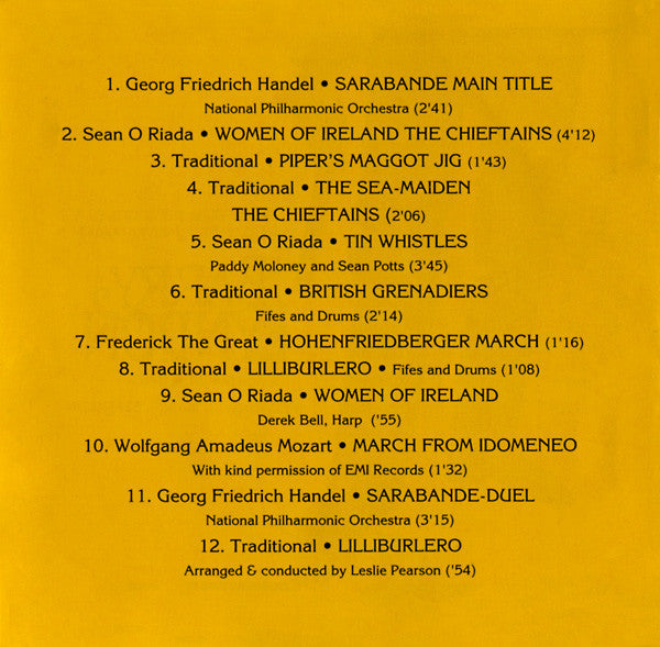 Various : Barry Lyndon (Music From The Academy Award Winning Soundtrack) (CD, RE)