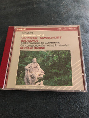 Franz Schubert - Concertgebouworkest, Bernard Haitink : Symphony No. 8 "Unfinished" / "Rosamunde" Incidental Music (CD, Comp, RE, RM)