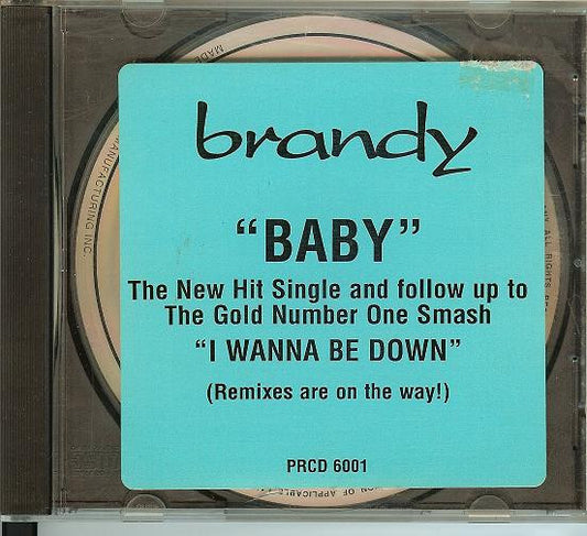 Brandy (2) : Baby (CD, Single, Promo)