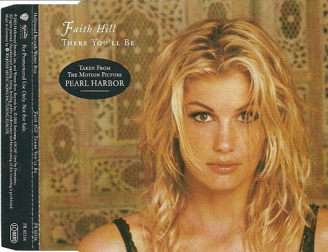 Faith Hill : There You'll Be (CD, Single, Promo)