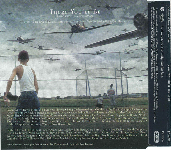 Faith Hill : There You'll Be (CD, Single, Promo)