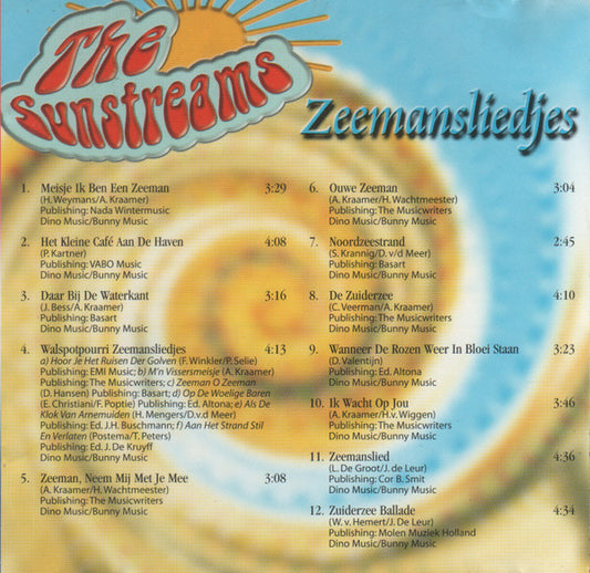 The Sunstreams : Zeemansliedjes (CD, Album)