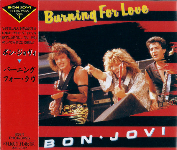 Bon Jovi : Burning For Love (CD, Single, RE)