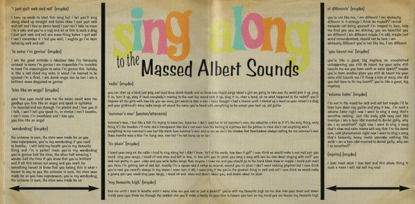 Weston : The Massed Albert Sounds (CD, Album)