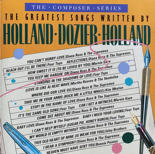 Various : The Greatest Songs Written By Holland Dozier Holland (CD, Comp, RE)
