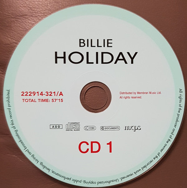 Billie Holiday : Billie Holiday (10xCD, Comp + Box)