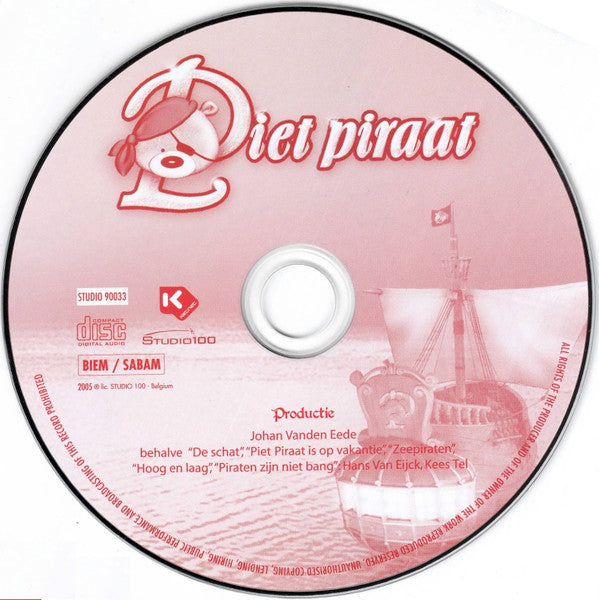 Piet Piraat : Muziek Uit De Film 'Piet Piraat En De Betoverende Kroon' (CD, Album)