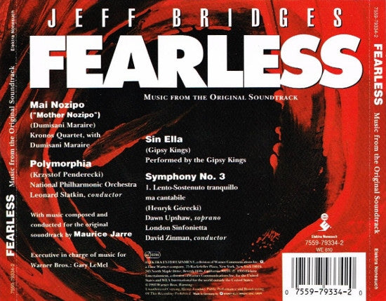 Various : Fearless (Music From The Original Soundtrack) (CD, Comp)