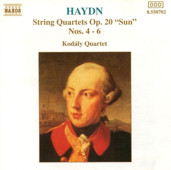 Joseph Haydn / Kodály Quartet : String Quartets Op. 20 "Sun", Nos. 4 - 6 (CD, Album)