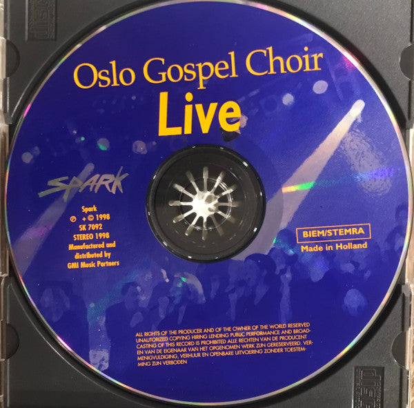 Oslo Gospel Choir : Get Together & Live (2xCD, Album)