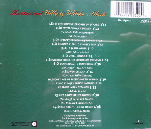 Willy & Willeke Alberti : Kerstmis Met Willy En Willeke (CD, Album, RE)