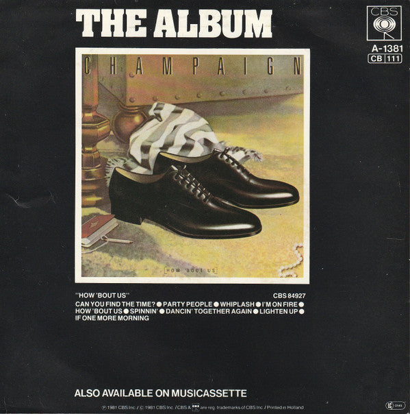 Champaign : Can You Find The Time  (7")