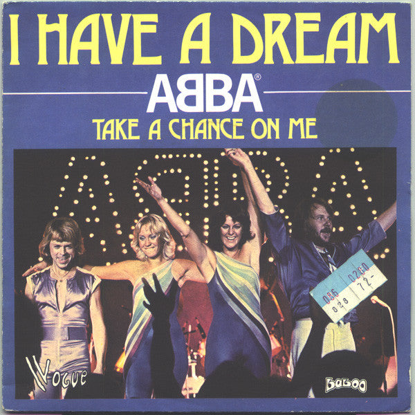 ABBA : I Have A Dream (7", Single, Dis)