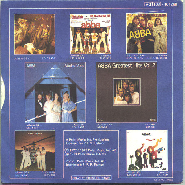 ABBA : I Have A Dream (7", Single, Dis)