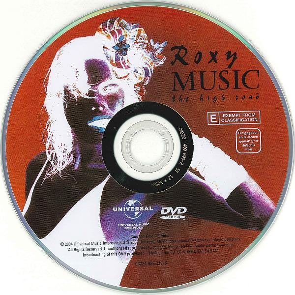 Roxy Music : The High Road (DVD-V, Copy Prot., RE, PAL)