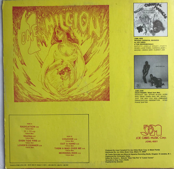 Yellowman : One In A Million (LP)