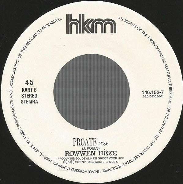 Rowwen Hèze : Kroenenberg (7", Single)