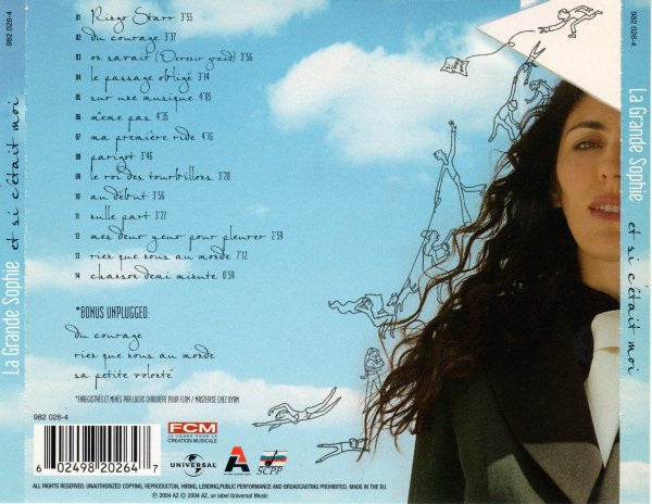 La Grande Sophie : Et Si C'était Moi (CD, Album)
