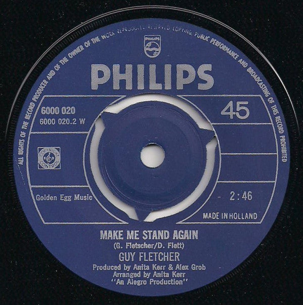 Guy Fletcher (2) : Mary In The Morning (7", Single)