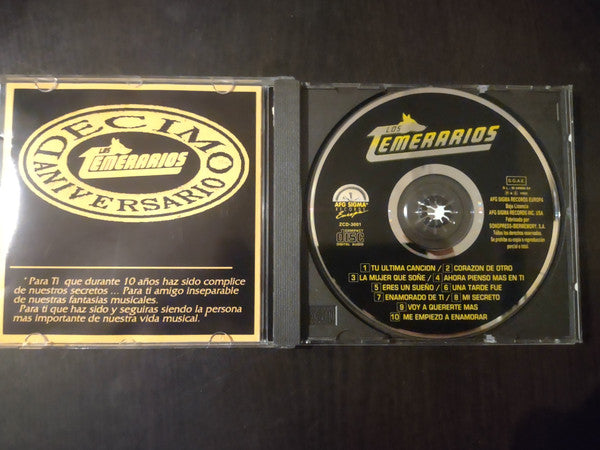 Los Temerarios (2) : Tu Ultima Cancion (CD, Album)