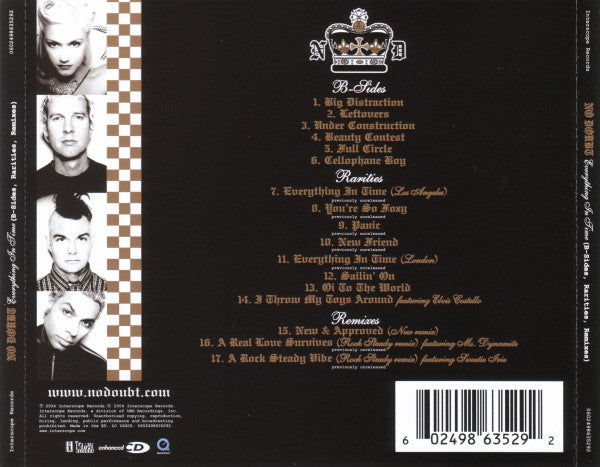 No Doubt : Everything In Time (B-Sides, Rarities, Remixes) (CD, Comp, Enh)